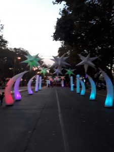 Estrellas Led al aire libre