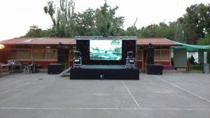 Montaje de escenario