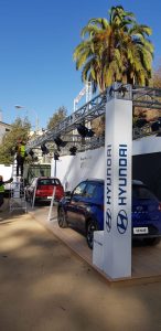 Montaje de estructuras en Vina