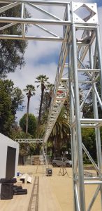 Montaje de estructuras en Vina